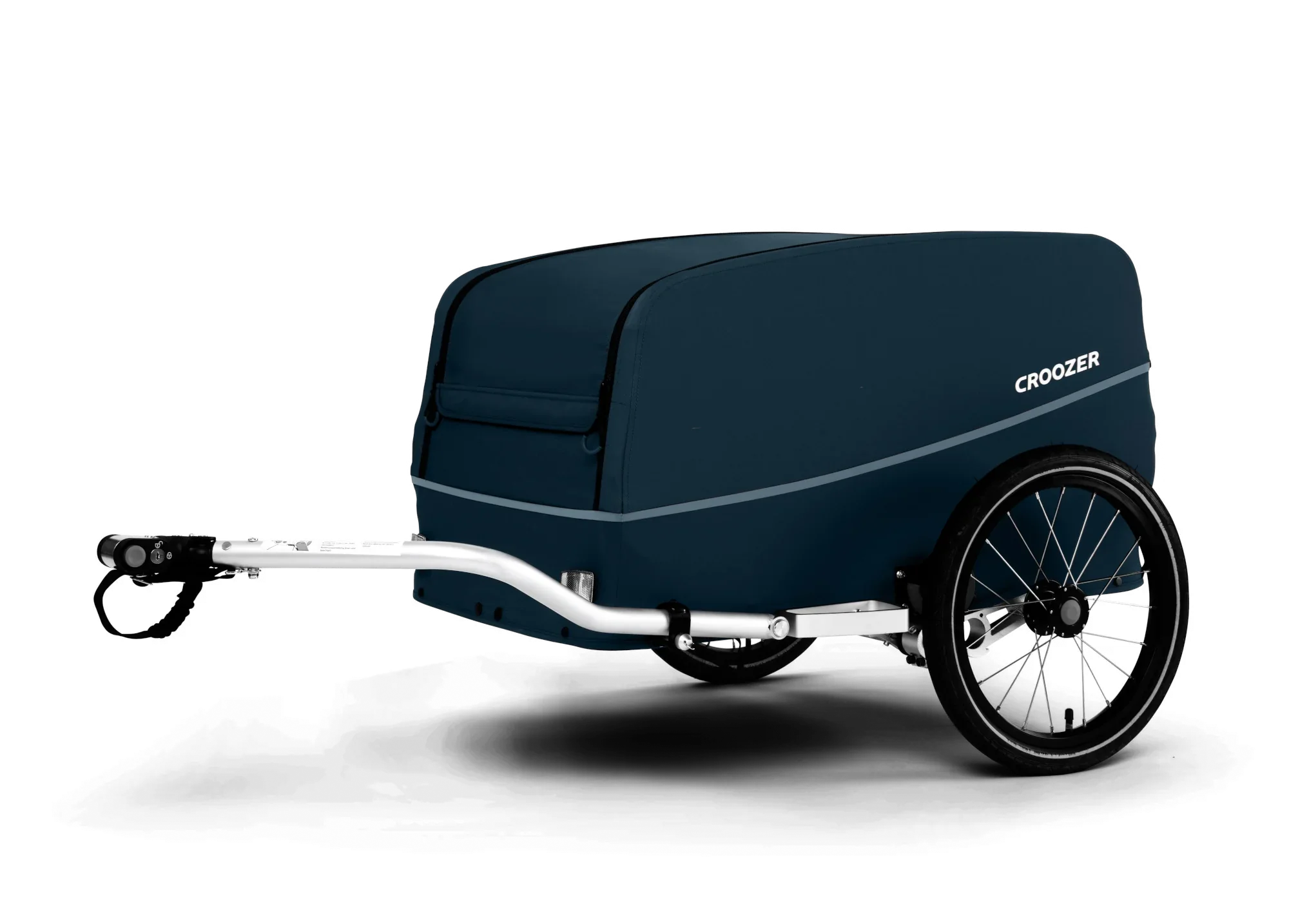 fahrradanhänger croozer gefedert Cargo Tuure Blueberry blue
