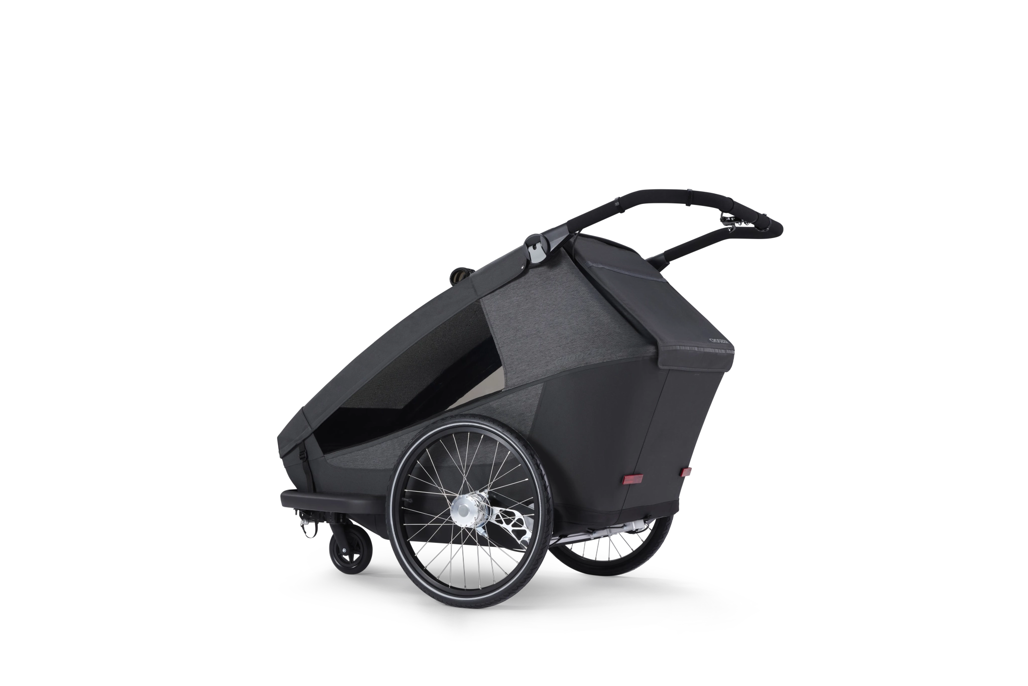 Yuuna modular bike trailer – Kid, Dog, Cargo Moonlight Black 2