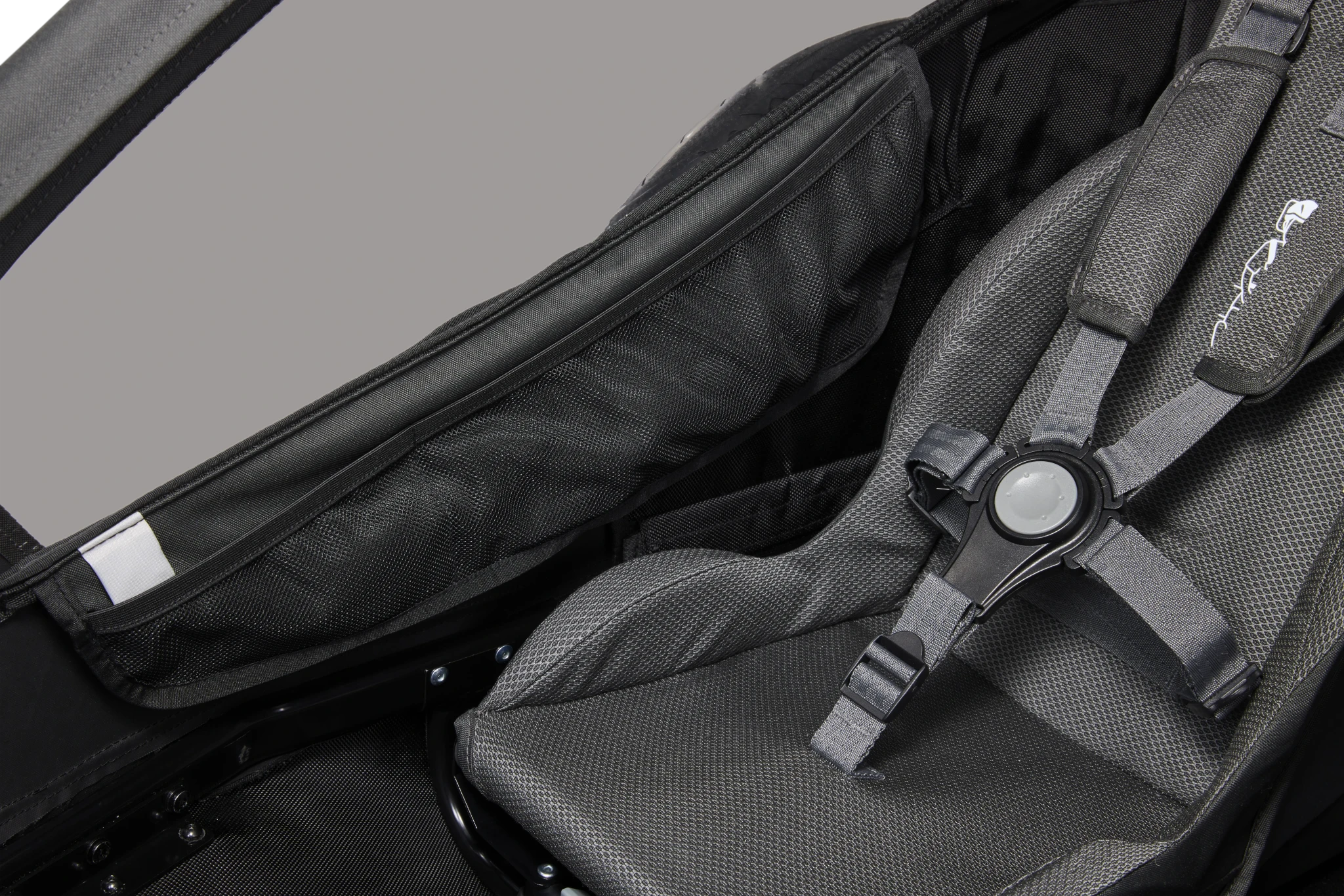 Yuuna modular bike trailer – Kid, Dog, Cargo Moonlight Black 2