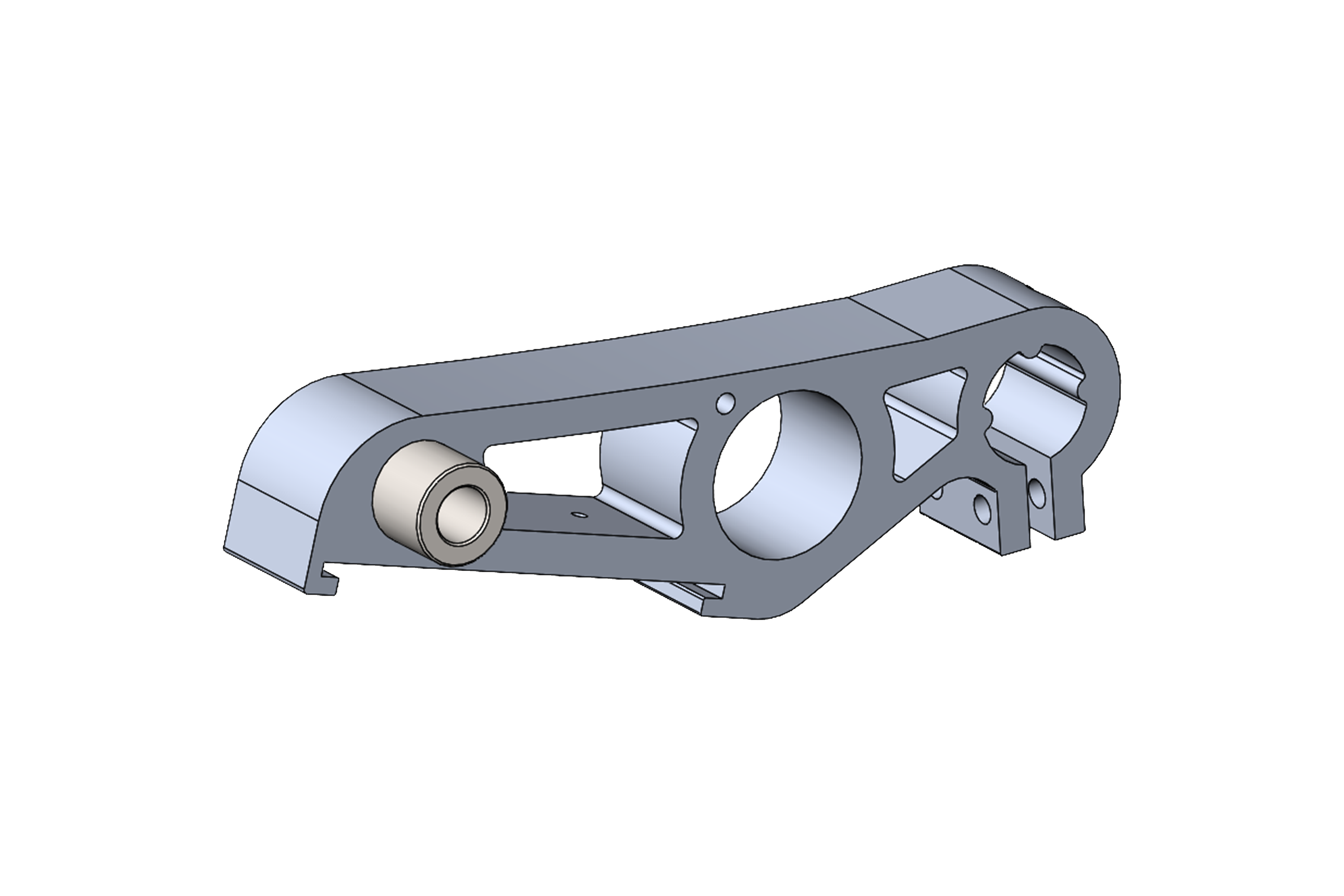 Left swing arm