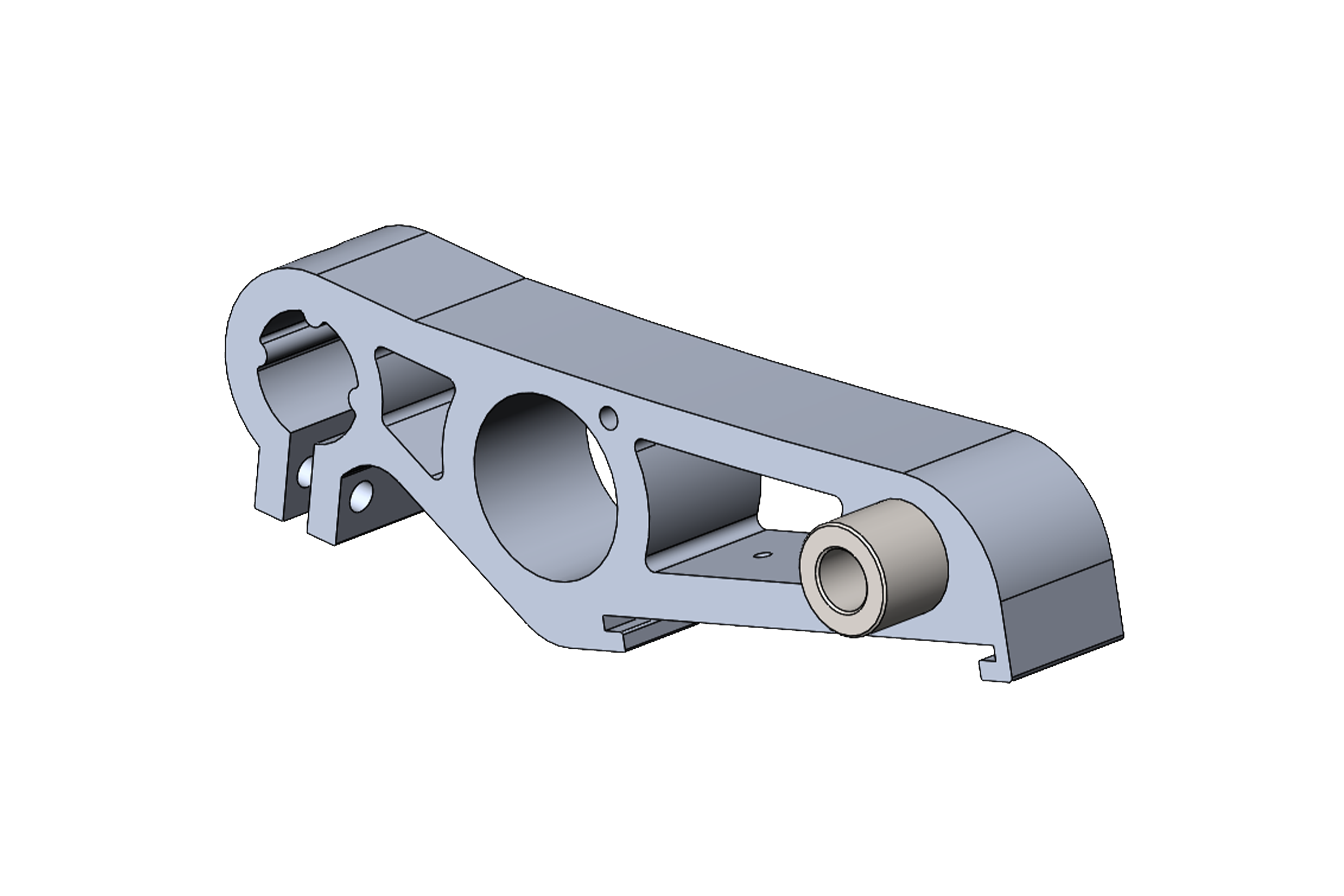 Right swing arm