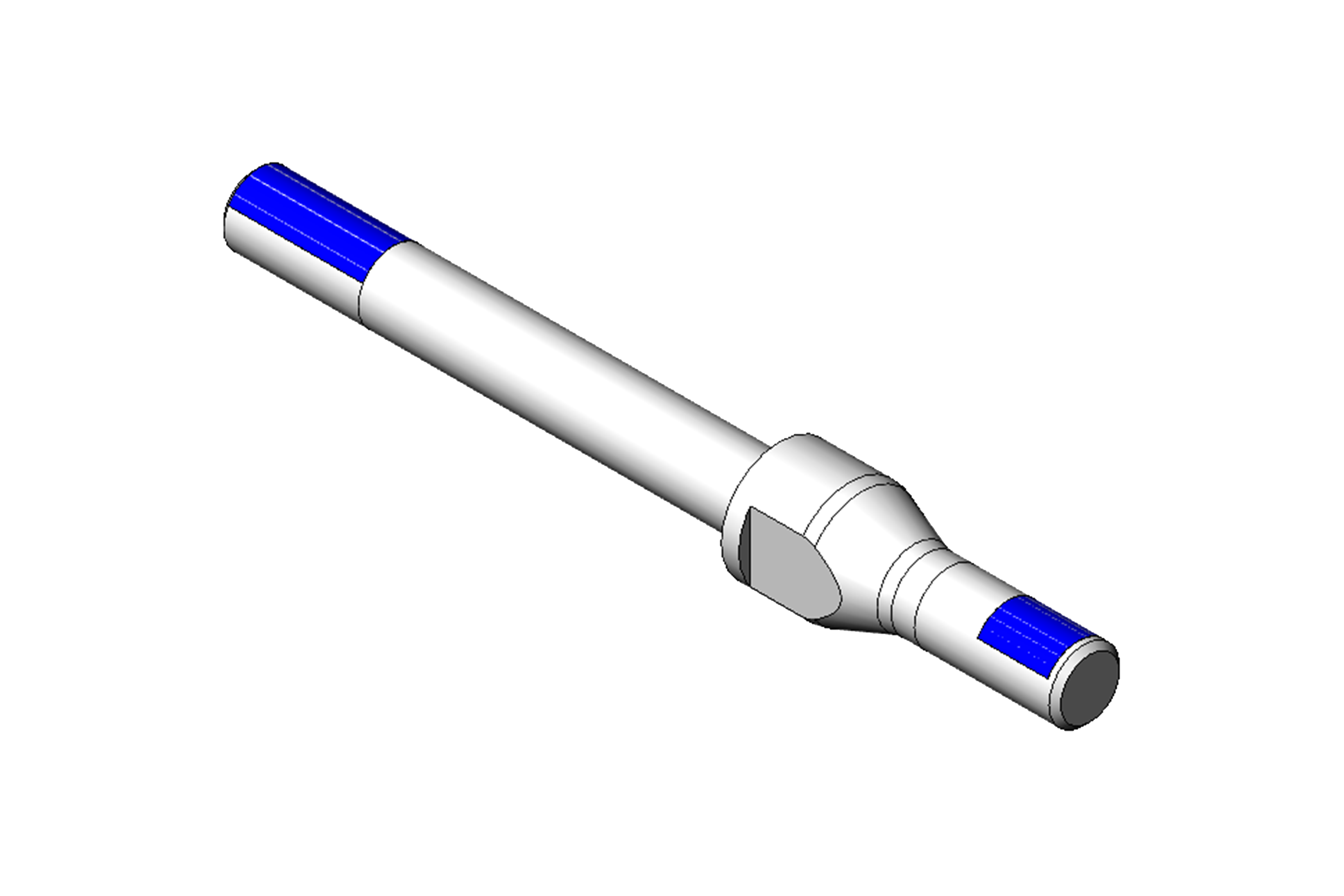 Threaded Bolt for Buggy Wheel