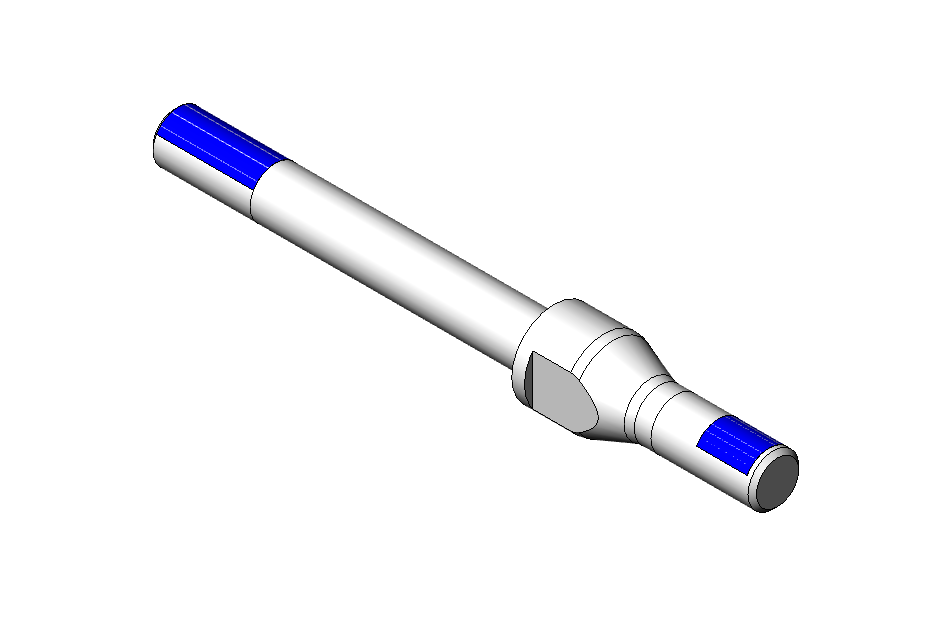 Threaded Bolt for Buggy Wheel