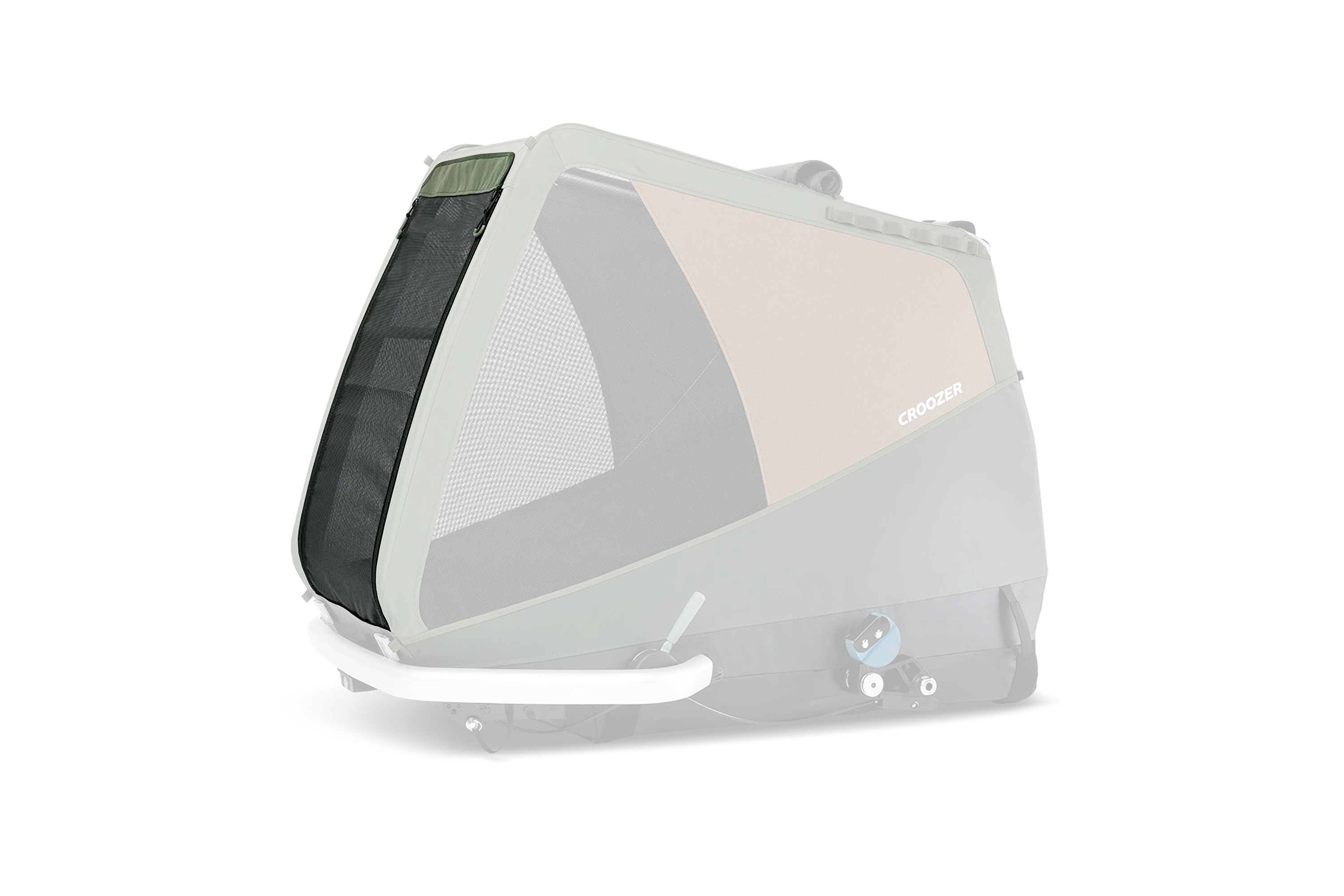 Mesh Window for Dog Tammo Moss Green XXL