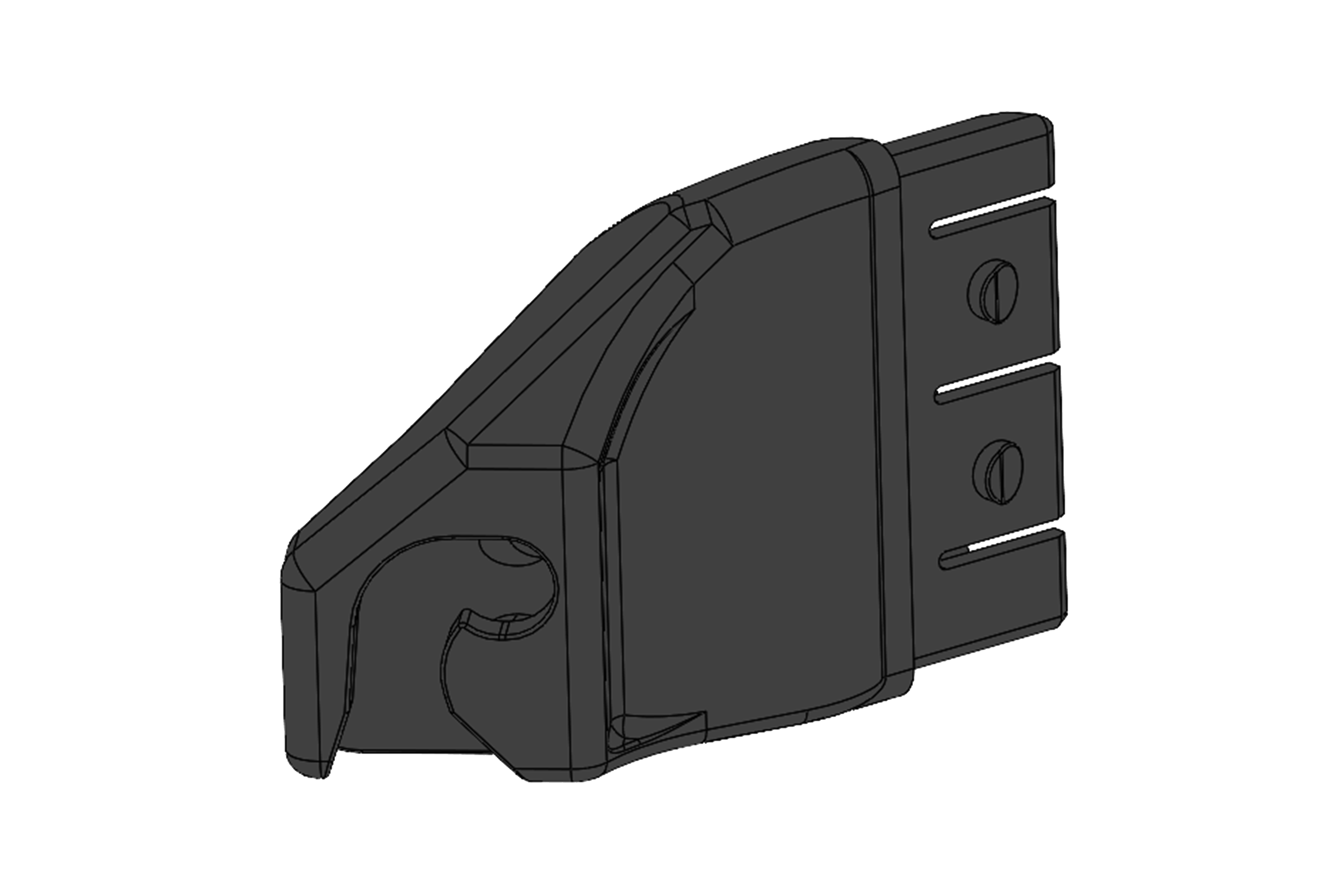 End cap for bumper (front left) for Vaaya/Keeke/Dog