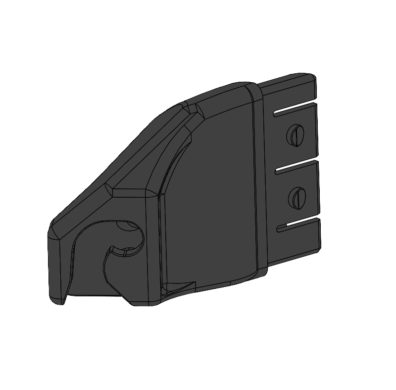 End cap for bumper (front left) for Vaaya/Keeke/Dog