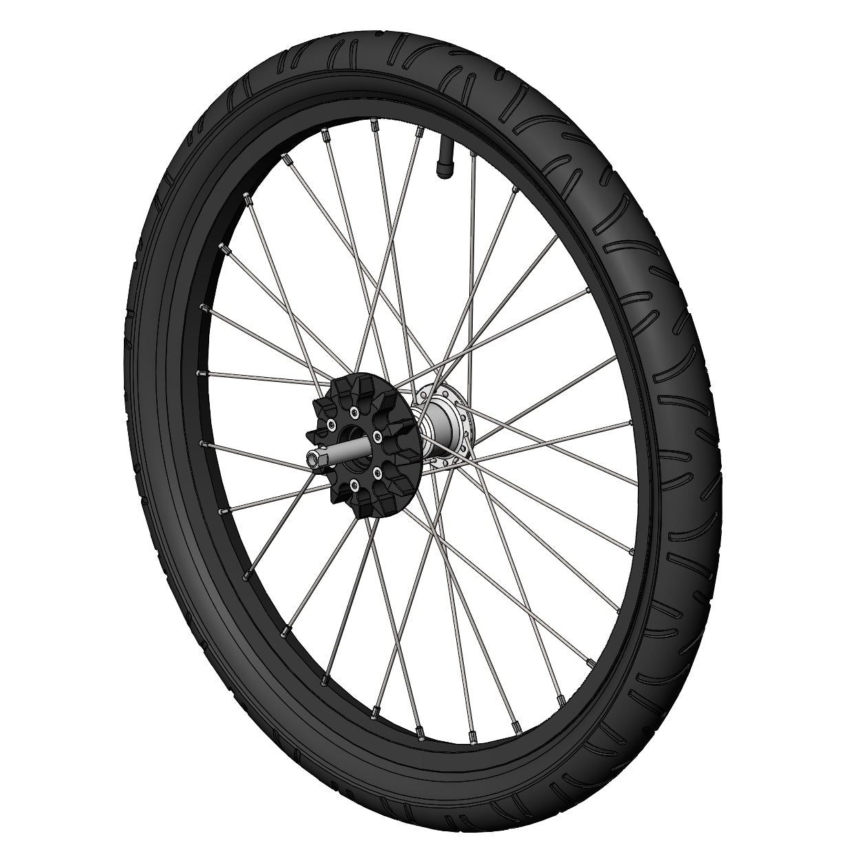 Wheel for Kid / Dog XL / XXL left  20"