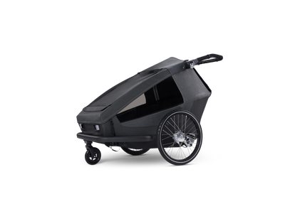 Yuuna modular bike trailer – Kid, Dog, Cargo Moonlight Black 2