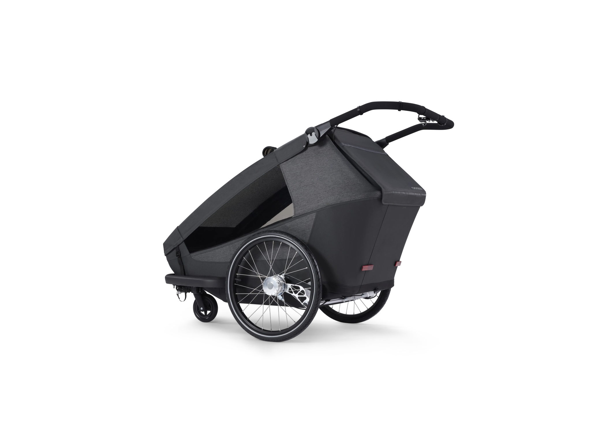 Yuuna modular bike trailer – Kid, Dog, Cargo Moonlight Black 2