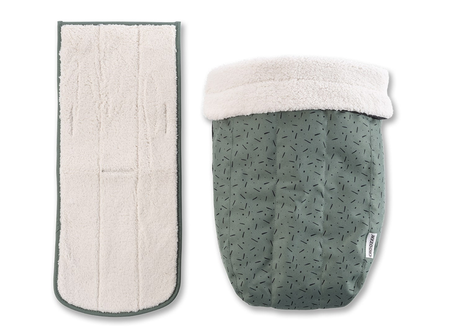 Cozy and warm Croozer winter set - for maximum comfort in Croozer Kid bike trailer during cold days