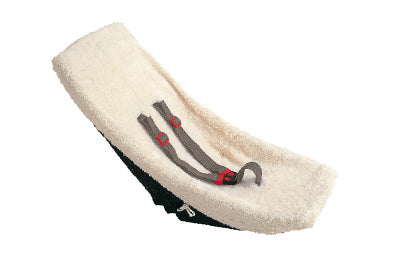 Cozy and soft baby seat for Croozer Kid trailers - side view