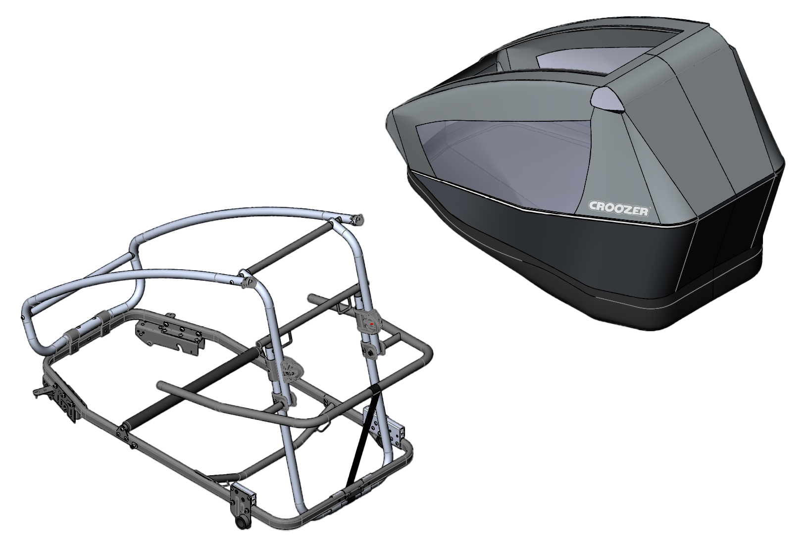 Baseframe incl. Body for Kid Keeke 1
