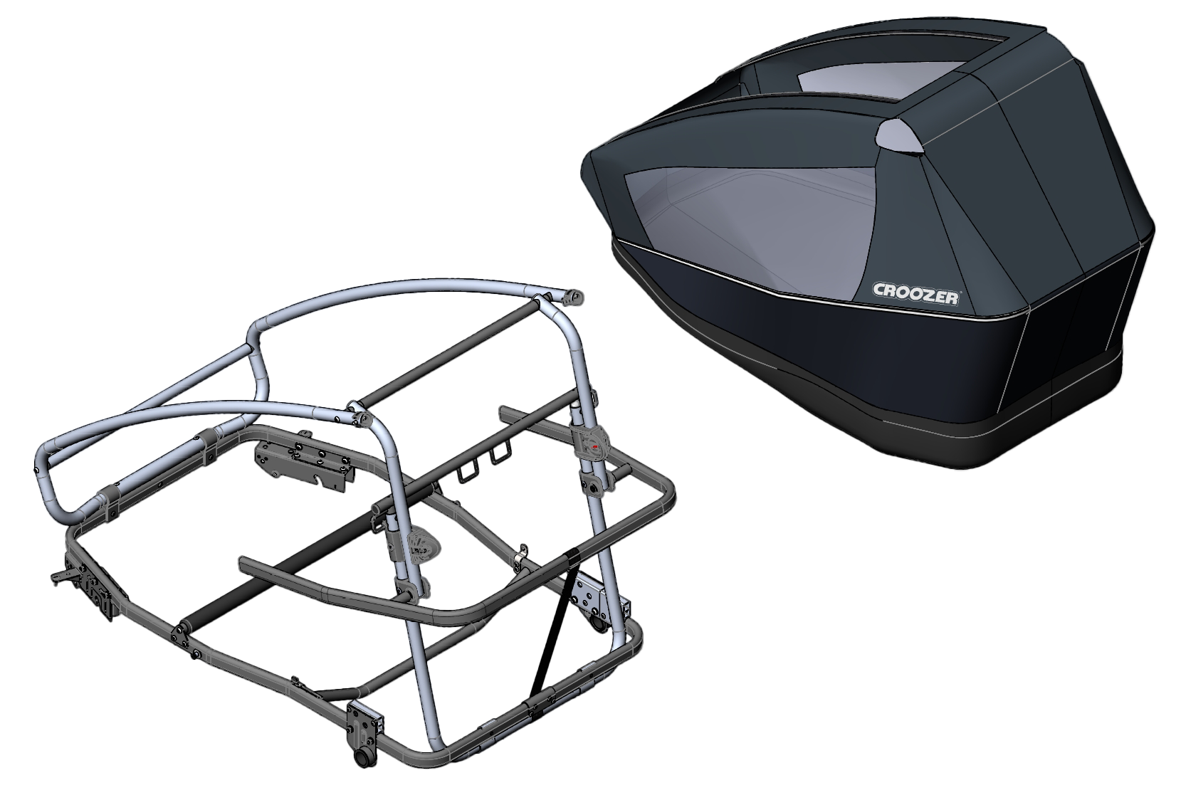 Baseframe incl. Body for Kid Vaaya 2