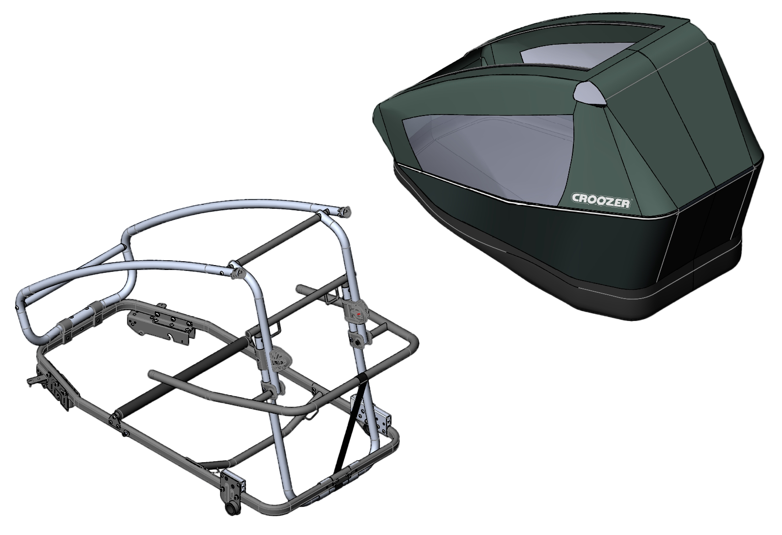 Baseframe incl. Body for Kid Vaaya 1