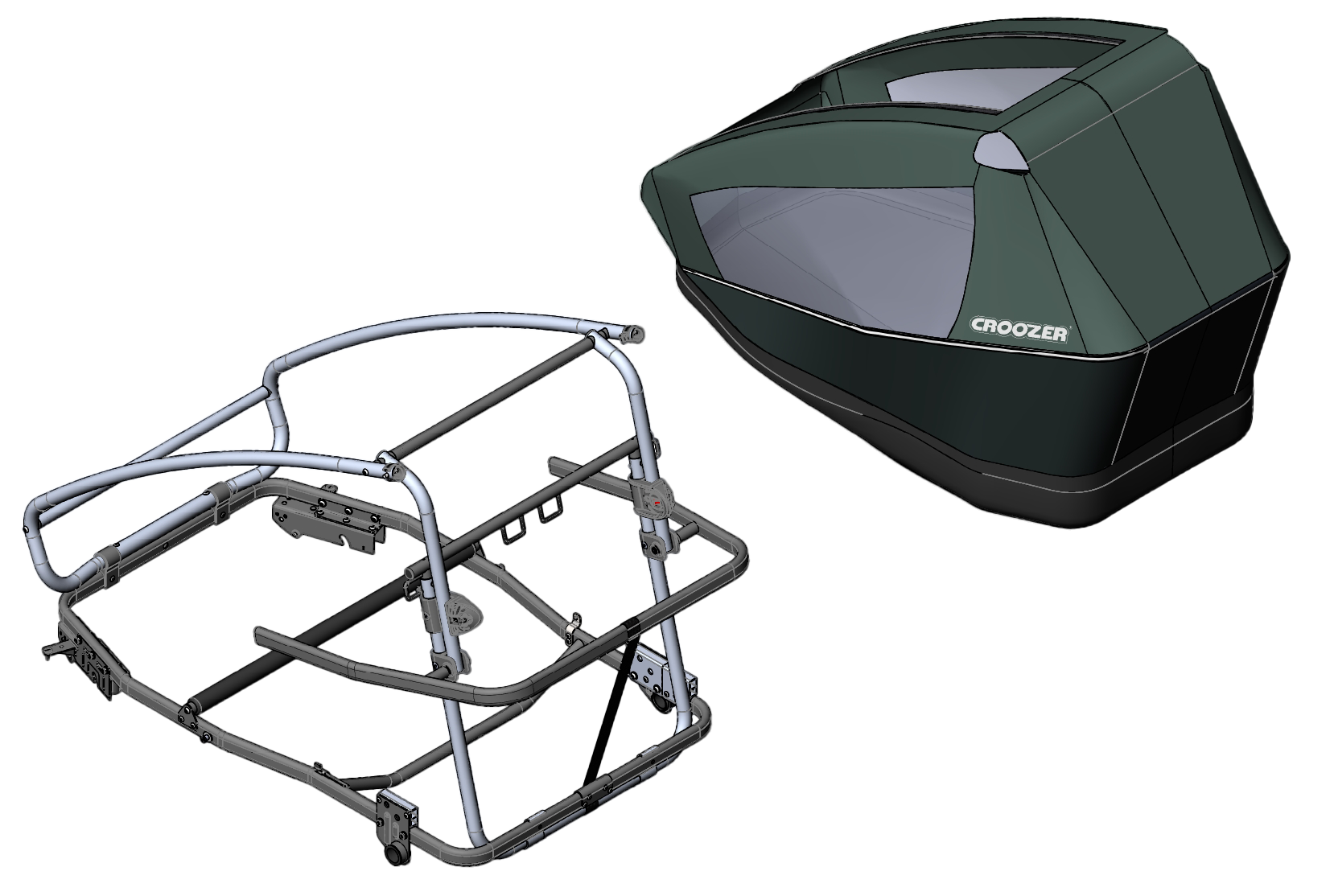 Baseframe incl. Body for Kid Vaaya 2