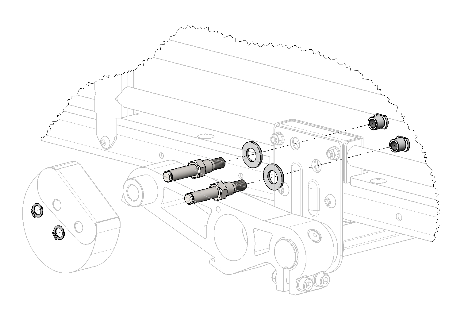 Cargo Tuure bolt set L Plus