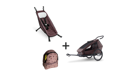 Bundle: Kid Ellma Tiny Traveller Bundle Blossom Red 2