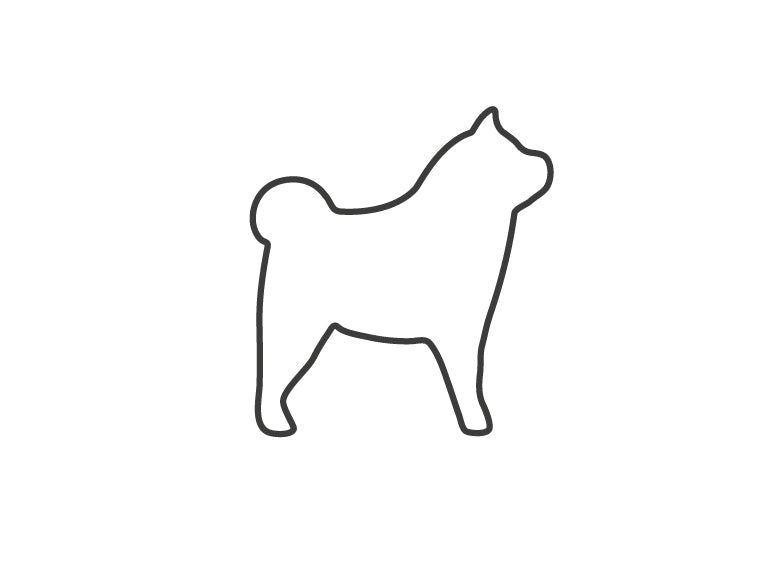 Small Dog icon for Croozer dog bike trailers - cycling with dogs and pet transport solutions