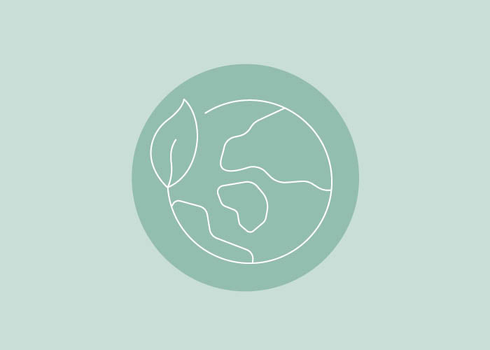 Croozer minimalistic icon for sustainability