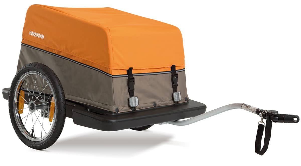 Croozer Cargo in Sunset Orange from model year 2014 - 2017