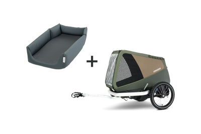 Bundle: Dog Enna Cozy Ride Bundle Moss Green L