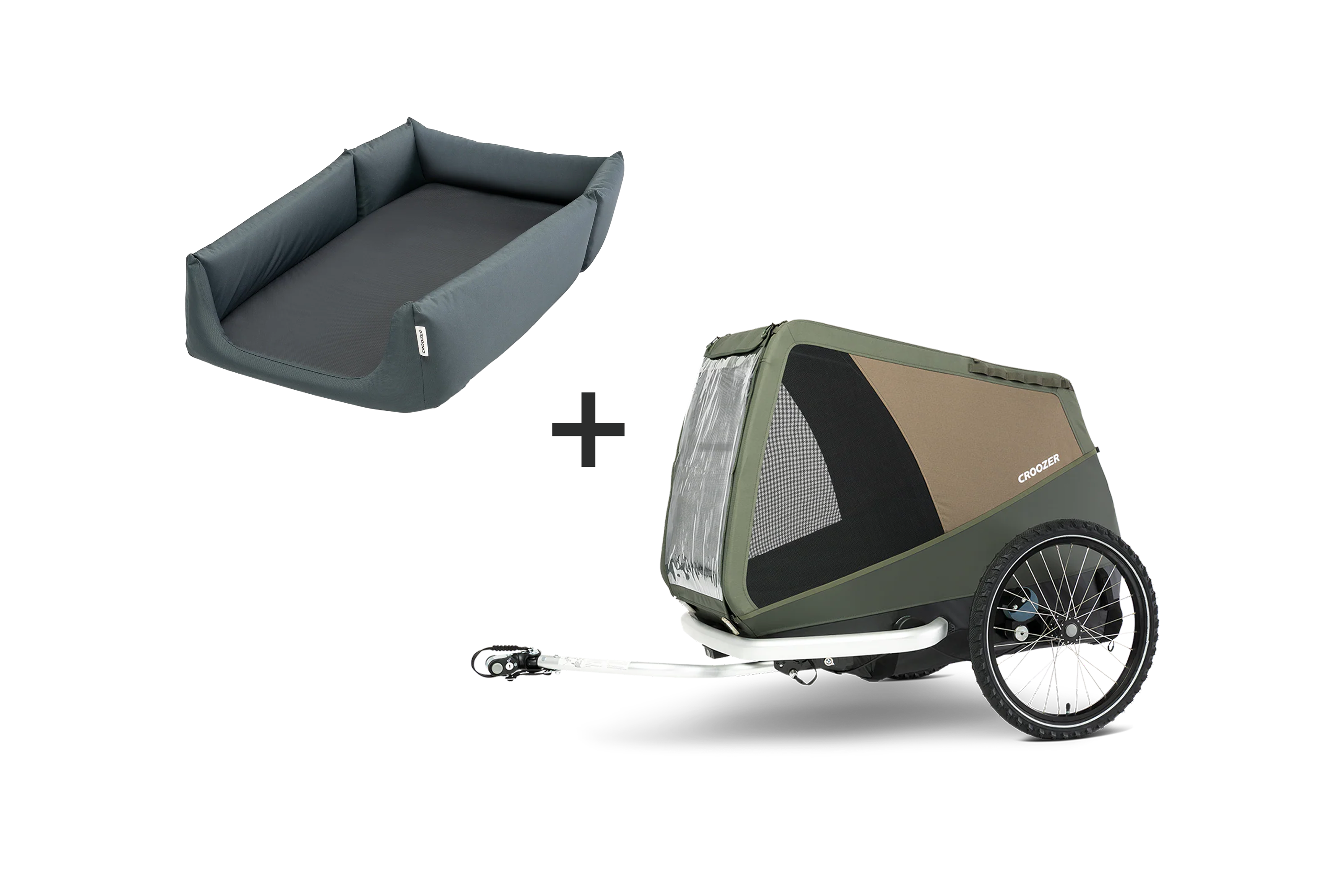 Bundle: Dog Mikke Cozy Ride Bundle Moss Green XL