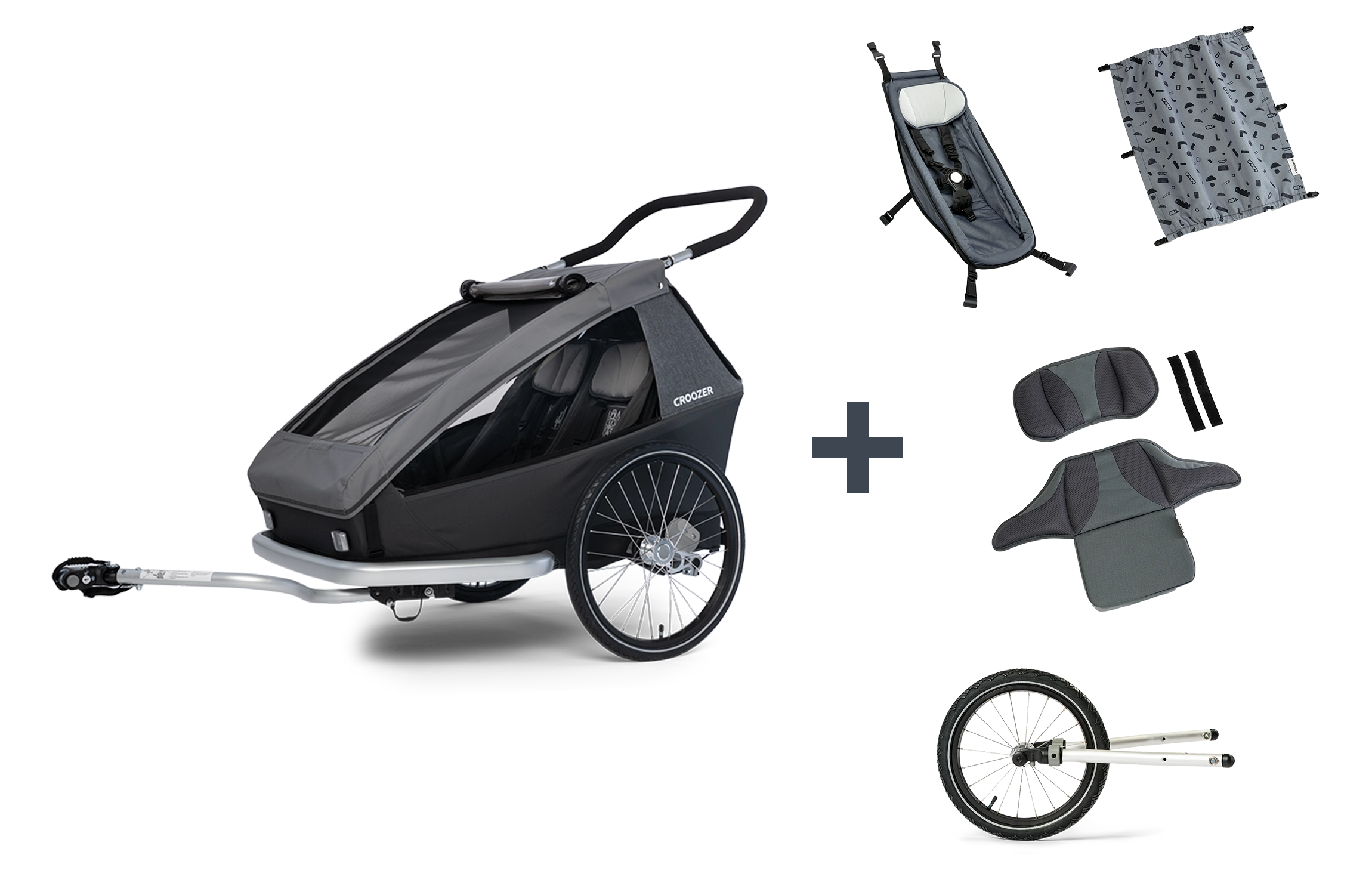 Bundle: Kid Keeke Starter Siblings Bundle Mountain grey 2