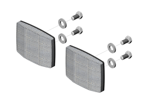 Reflectors front