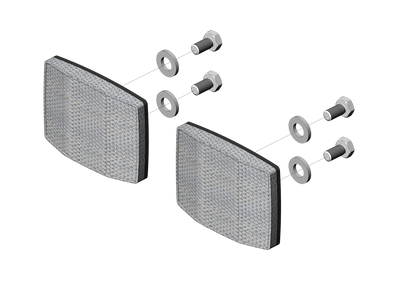 Reflectors front