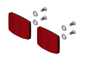 Reflectors rear