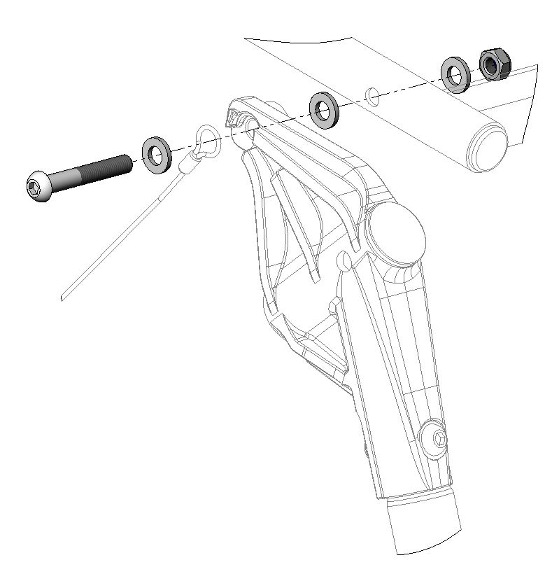 Screw set Stranded wire Dog