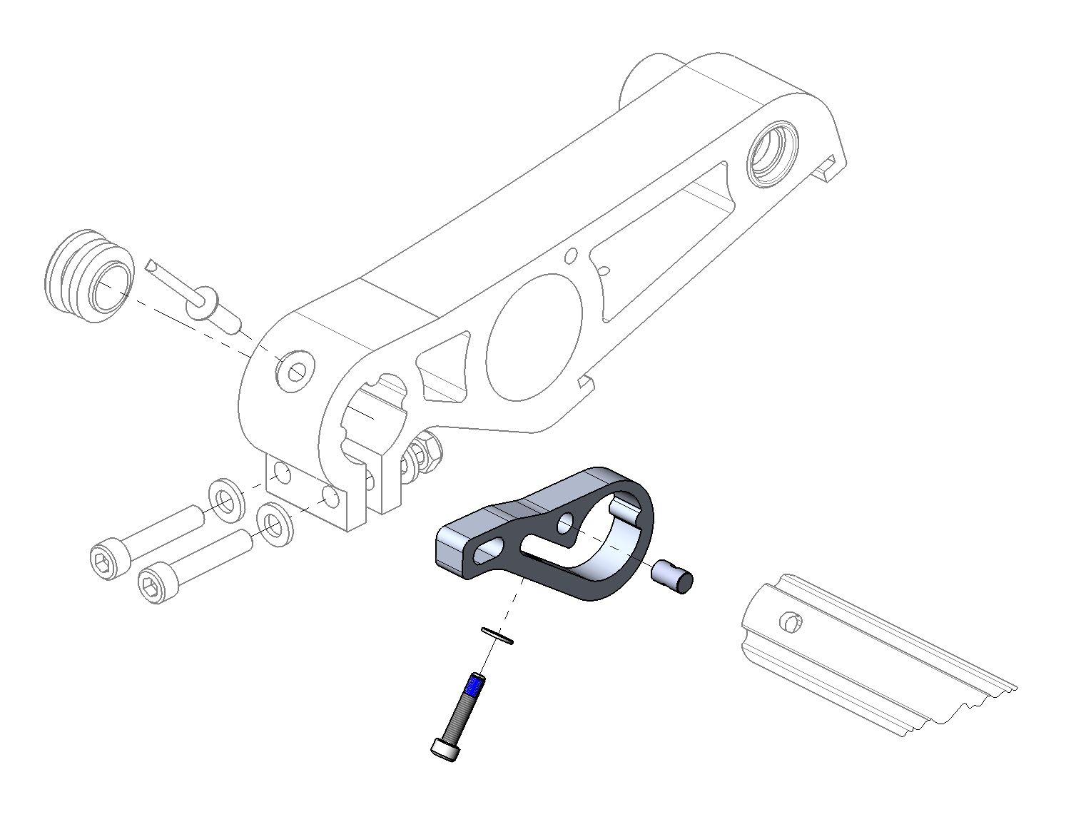 Cargo Tuure connecting tube L Plus