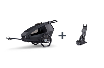 Bundle: Yuuna - Kid Module Basic Seat Bundle Moonlight Black 2