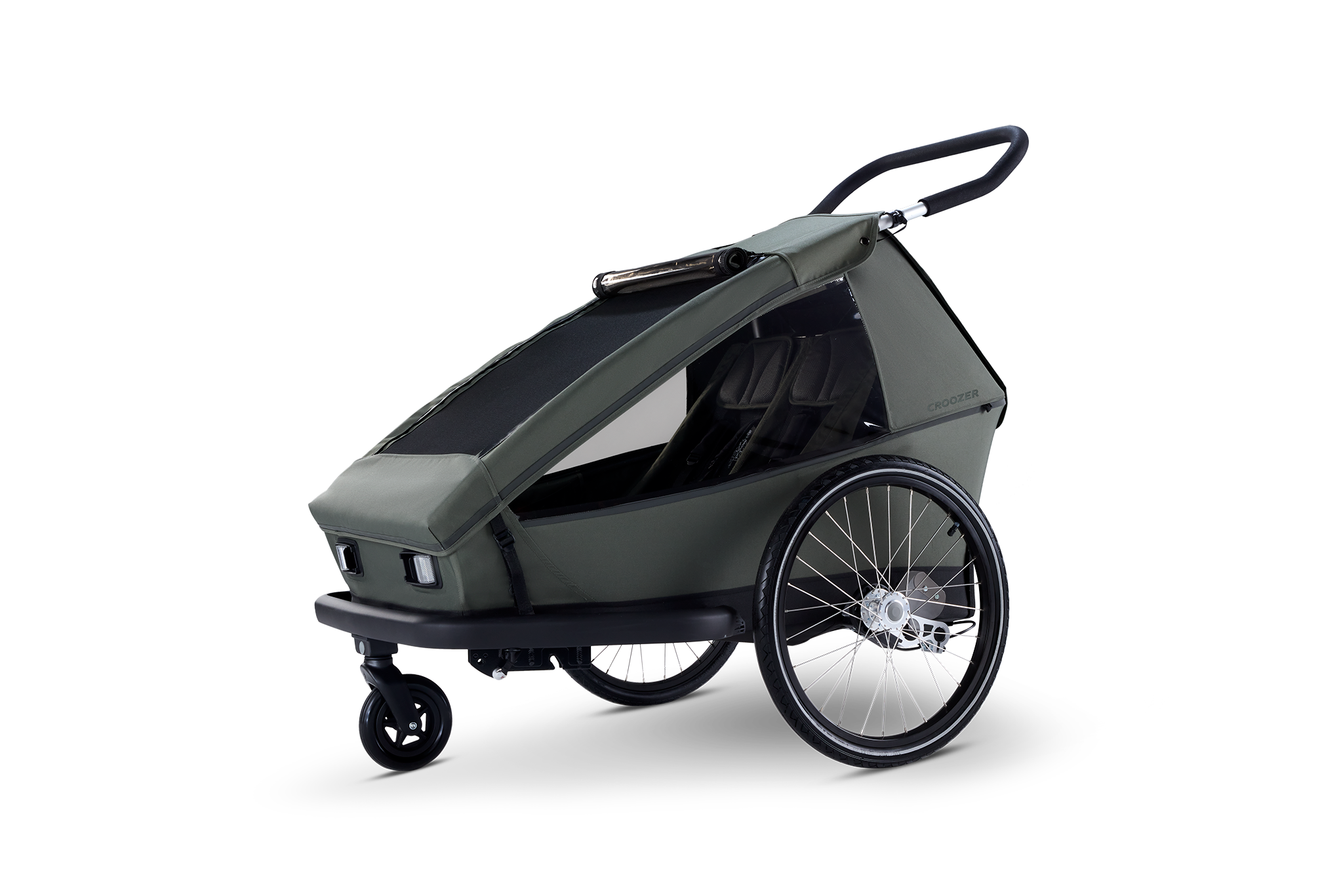 Ellma Croozer Kinderanhänger im Buggymodus