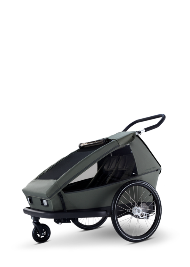 Ellma Croozer Kinderanhänger im Buggymodus