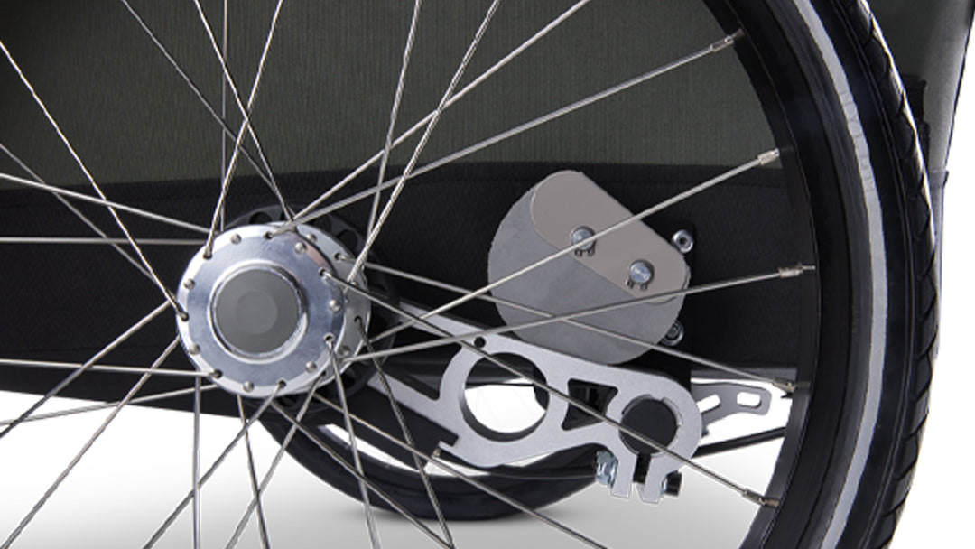 Ellma Croozer Kinderanhänger AirPad Federung