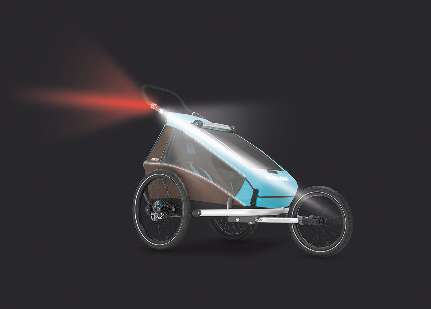 Sensor light for handlebar